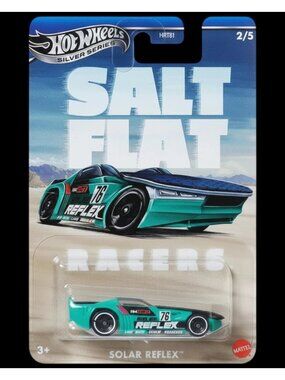 Hot Wheels Solar Reflex Salt Flat 1 To 64 Scale Premium Die Cast Car